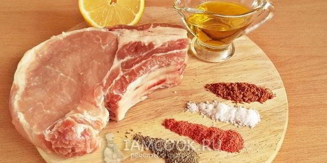 Рецепт маринада для стейка из свинины