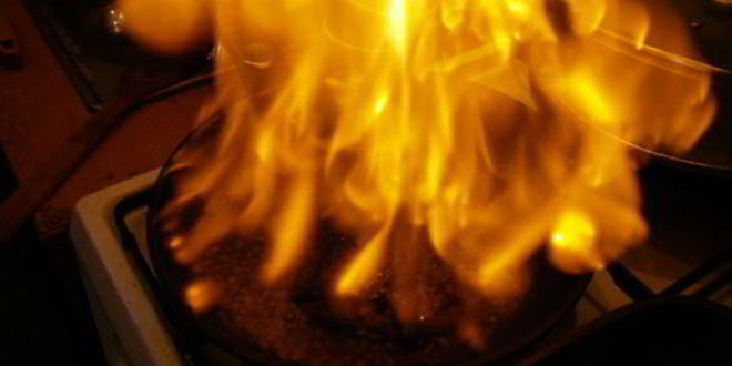 Рецепт перечного раундрамба-стейка с грилованными овощами