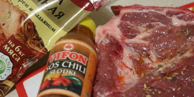 Рецепт пряных свиных стейков