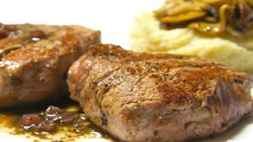 Рецепт Стейка из баранины на сковороде