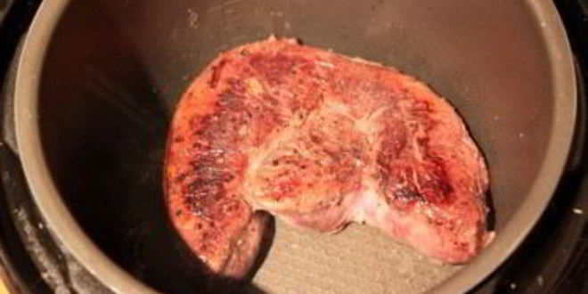 Рецепт стейка из говядины в мультиварке