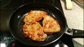 Рецепт Стейка из свинины в панировке