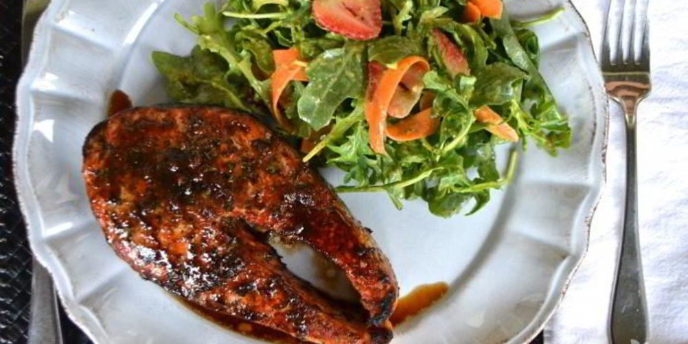 Как приготовить стейк кеты