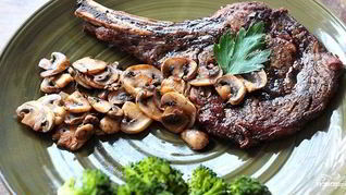 Рецепт Стейка на кости