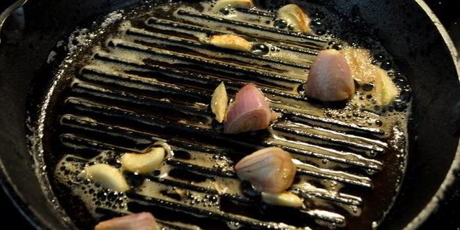 Рецепт стейка на сковороде