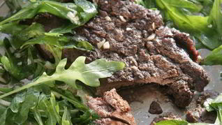 Рецепт Стейка с руколой