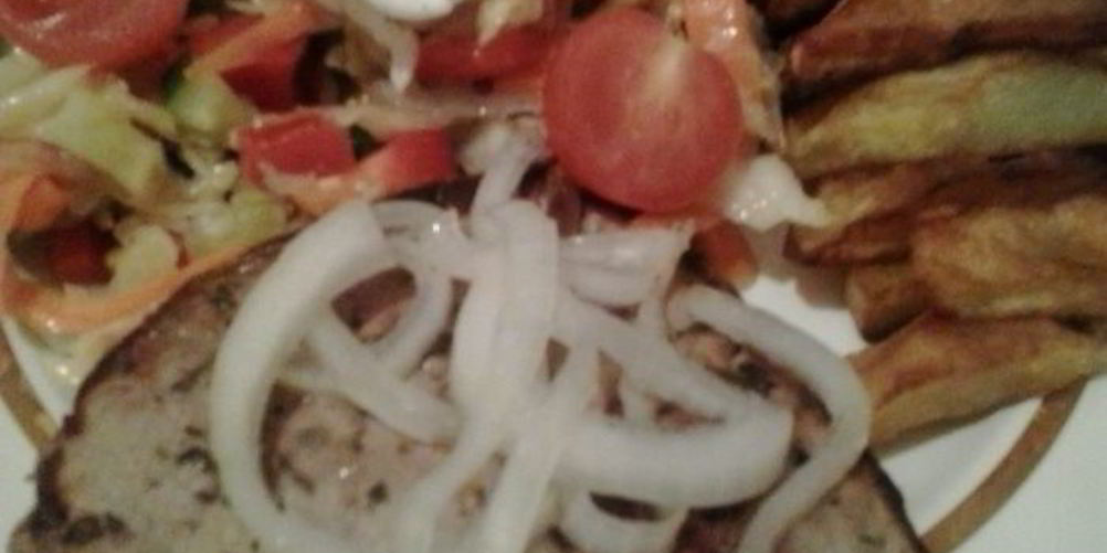 Как приготовить стейк с салатом ужин для любимого