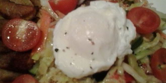 Рецепт стейка с салатом ужин для любимого