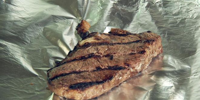 Рецепт стейка с сэндвичем из кабачка