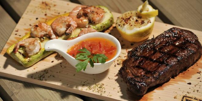 Рецепт стейка с сэндвичем из кабачка