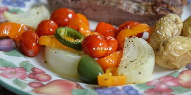 Рецепт стейка с томатной сальсой