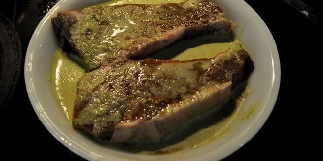 Рецепт стейка в лаймовом маринаде