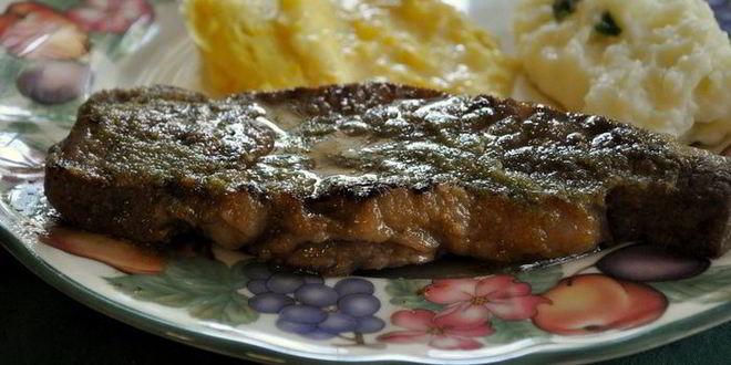 Рецепт стейка в лаймовом маринаде