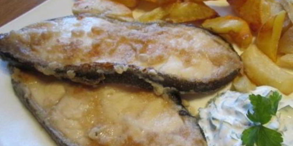 Как приготовить стейк зубатки на сковороде