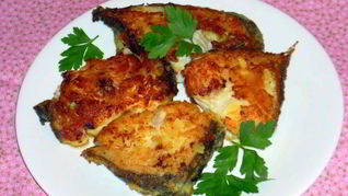 Рецепт Стейка зубатки в мультиварке