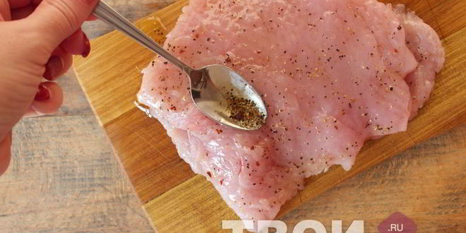 Рецепт стейков из индейки