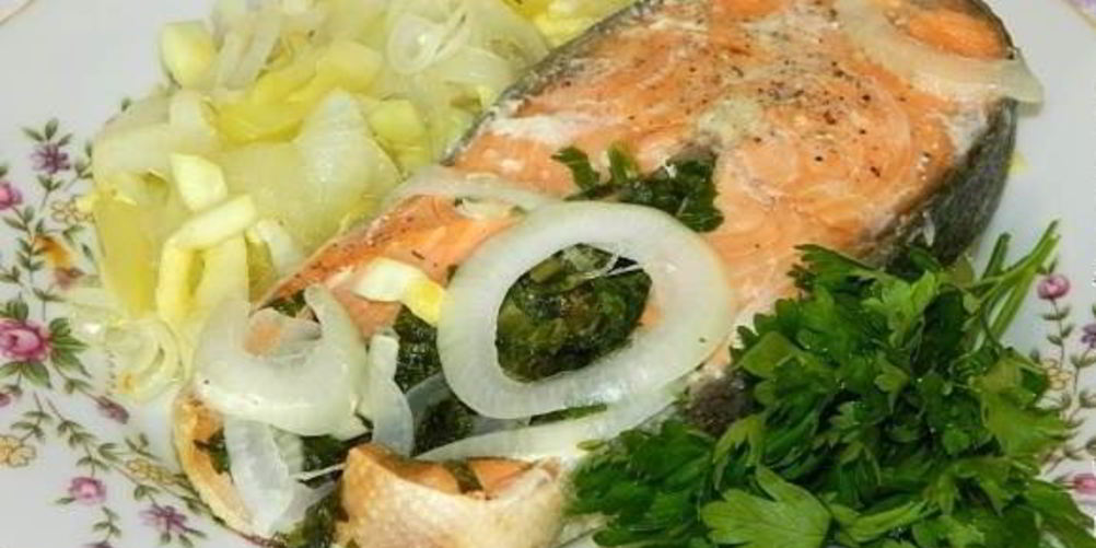 Как приготовить стейки из кижуч