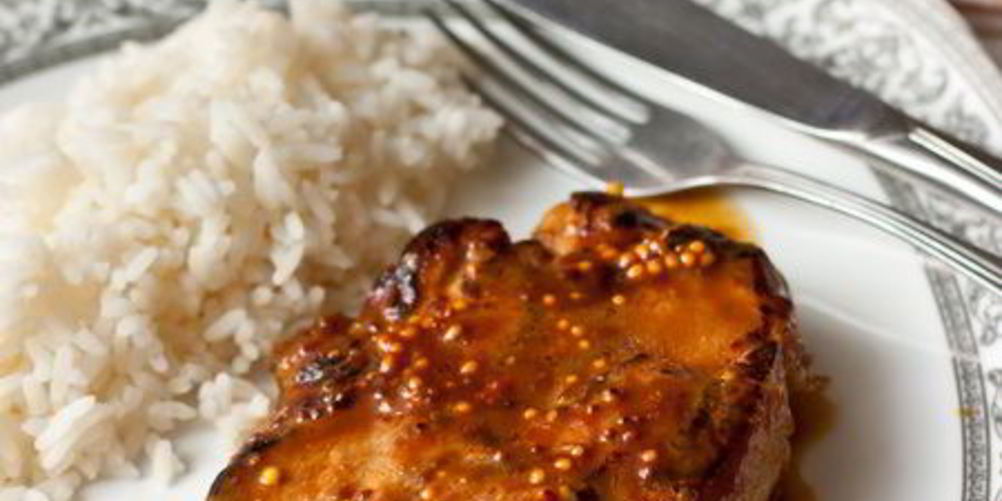 Как приготовить стейки из свинины с апельсиново-горчичным соусом