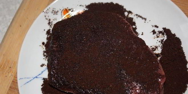 Рецепт стейков с кофейной корочкой