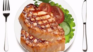 Рецепт Свиного стейка с пряными травами