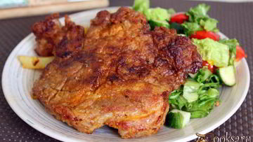 Рецепт Свиных стейков в паприке