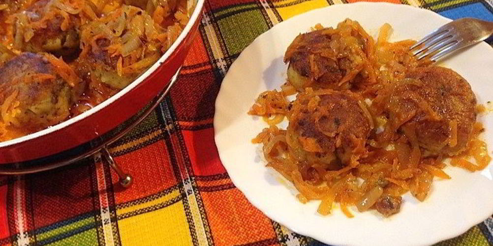 Как приготовить картофельные тефтели с грибами