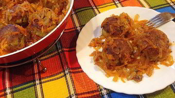 Рецепт Картофельных тефтелей с грибами