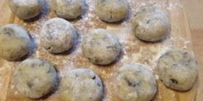 Рецепт картофельных тефтелей с грибами