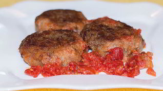 Рецепт Постных гречневых тефтелей в томатном соусе