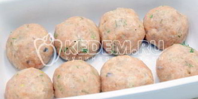 Рецепт рыбных тефтелей