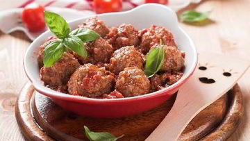 Рецепт Сочных тефтелек в сливочно-томатном соусе