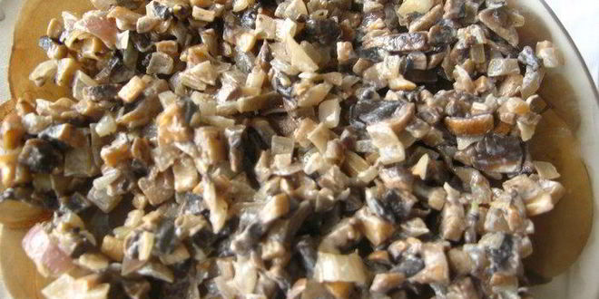 Рецепт свекольно-мясных тефтели с грибной начинкой