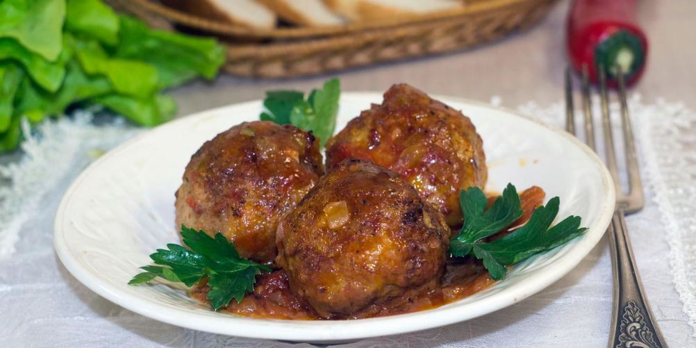 Как приготовить тефтели без риса с подливкой в духовке