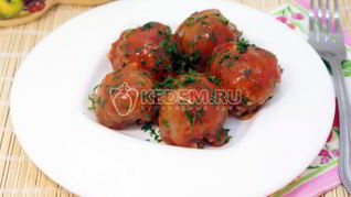 Рецепт Тефтелей из гречки с грибами