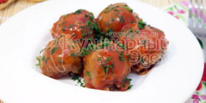 Рецепт тефтелей из гречки с грибами