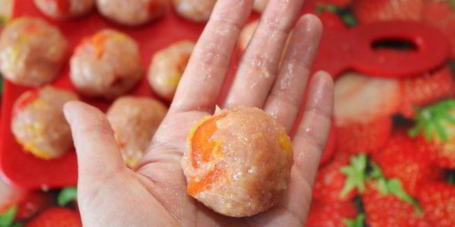 Рецепт тефтелей из индейки с запеченным картофелем