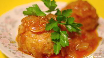 Рецепт Тефтелей из семги в томатном соусе