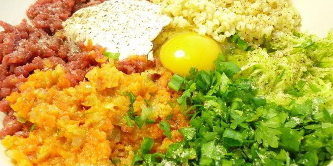 Рецепт тефтелей с булгуром и кабачком