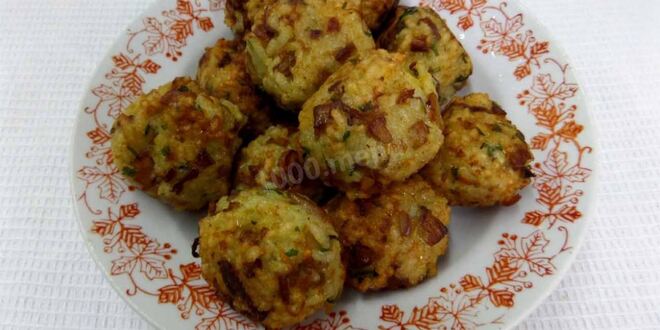 Рецепт тефтелей с грибами