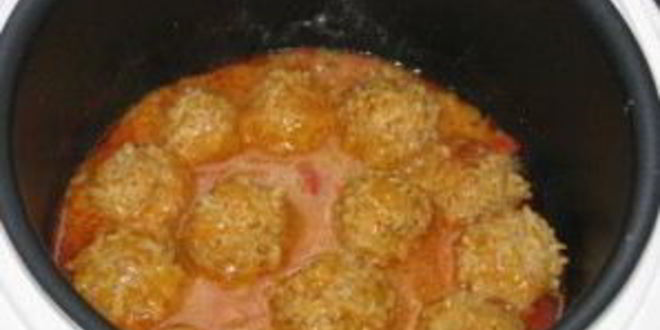 Рецепт тефтелей с подливкой в мультиварке