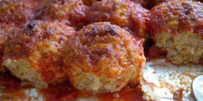 Рецепт тефтелей с рисом и сельдереем