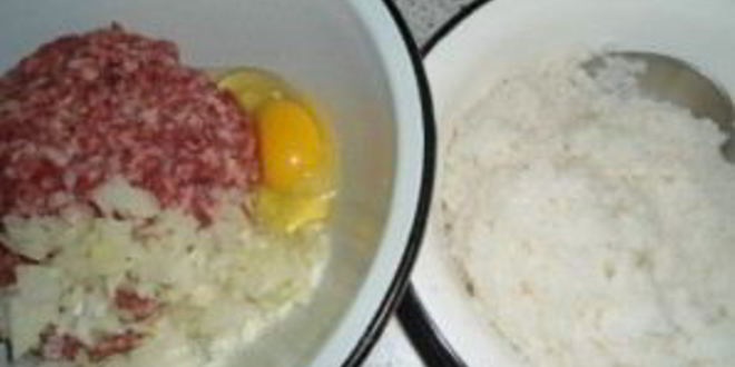 Рецепт тефтелей со сметанной подливкой