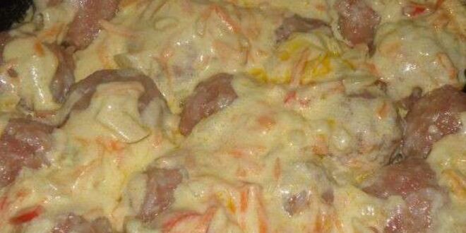 Рецепт тефтелей в сметанном соусе