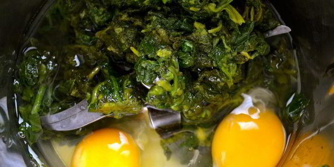 Рецепт тирольских клецек со шпинатом