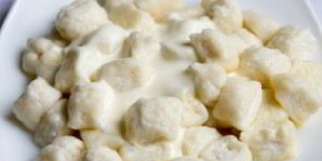 Рецепт творожных клецек