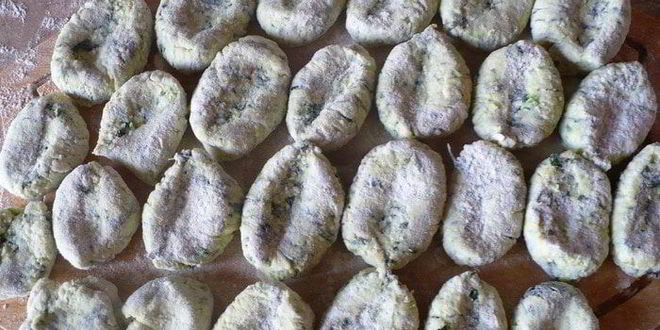 Рецепт ленивых вареников со шпинатом