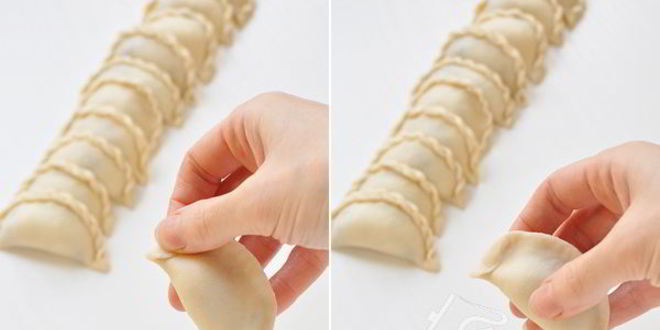 Рецепт постных вареников с картофелем