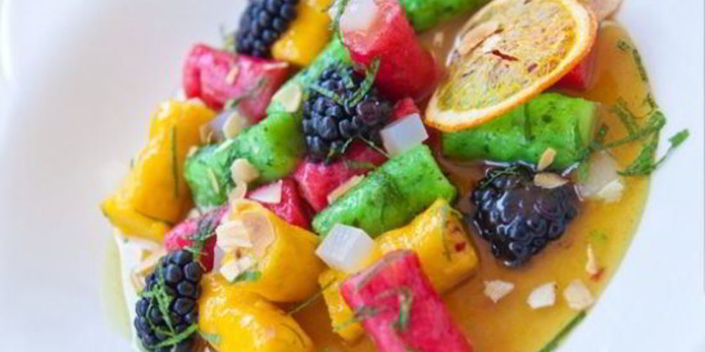 Как приготовить разноцветные ленивые вареники