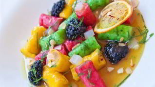 Рецепт Разноцветных ленивых вареников