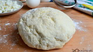 Рецепт Творожного теста для вареников на пару